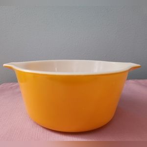 Vintage Pyrex Orange "daisy" #474-B